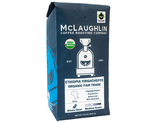 Ethiopia Yirgacheffe Organic Fair Trade – McLaughlin Coffee