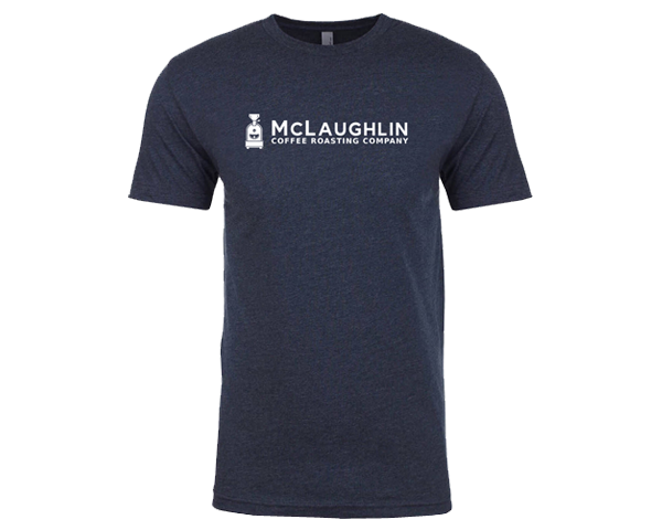 MCLAUGHLIN LOGO T-SHIRT (NAVY BLUE)