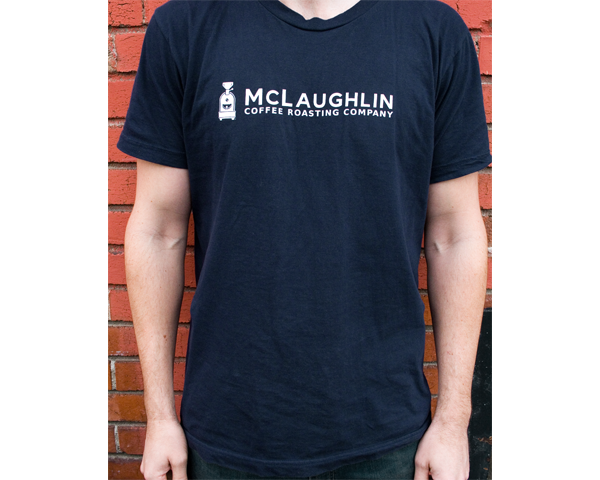 MCLAUGHLIN LOGO T-SHIRT (NAVY BLUE)