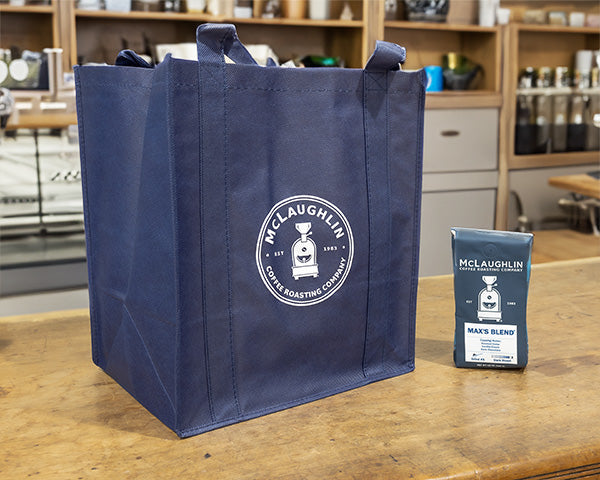 MCLAUGHLIN LOGO TOTE SHOPPING BAG
