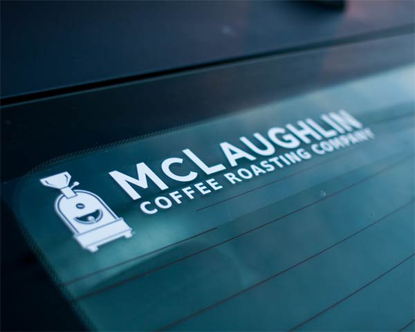 MCLAUGHLIN LOGO WINDOW DECAL